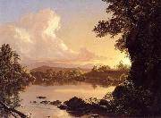 Frederic Edwin Church Scene on the Catskill Creek Germany oil painting reproduction